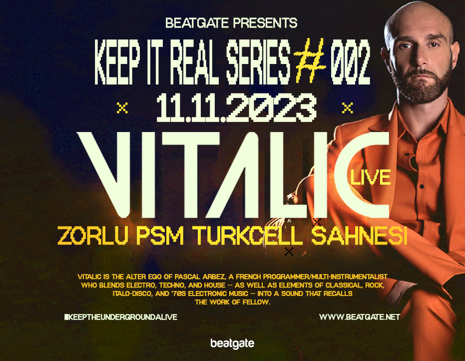 BEATGATE W/ VITALIC (LIVE) | KEEP IT REAL SERIES #002