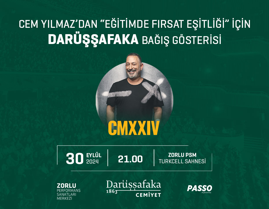 CMXXIV - DARÜŞŞAFAKA BAĞIŞ GÖSTERİSİ