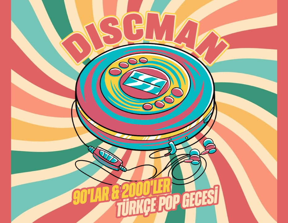 DISCMAN 90LAR TÜRKÇE POP GECESİ