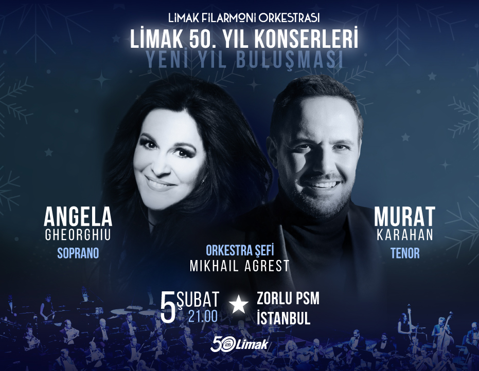 LİMAK FİLARMONİ ORKESTRASI 50.YIL KONSERLERİ - YENİ YIL BULUŞMASI