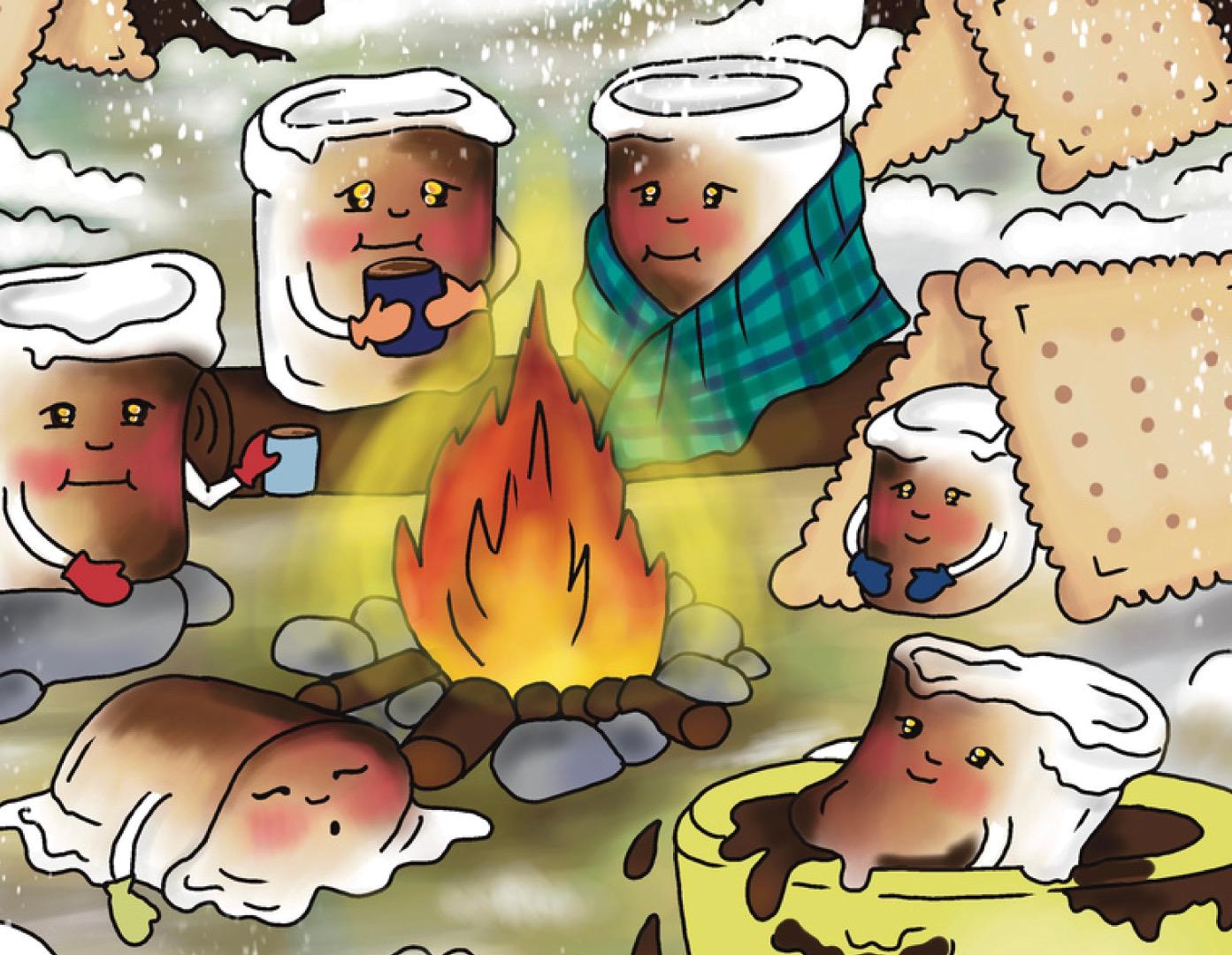 KİTKUT: KAMP YAPAN MARSHMALLOWLAR ÇİZİM ATÖLYESİ