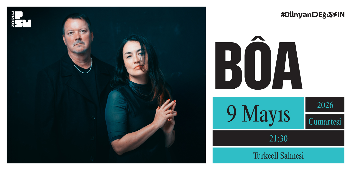Bôa, 9 Mayıs 2026’da Turkcell Sahnesi’nde!