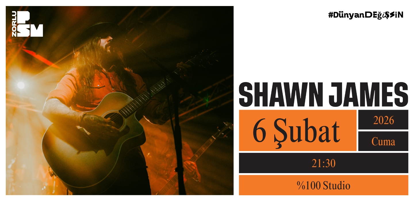 Shawn James 6 Şubat’ta %100 Studio’da!