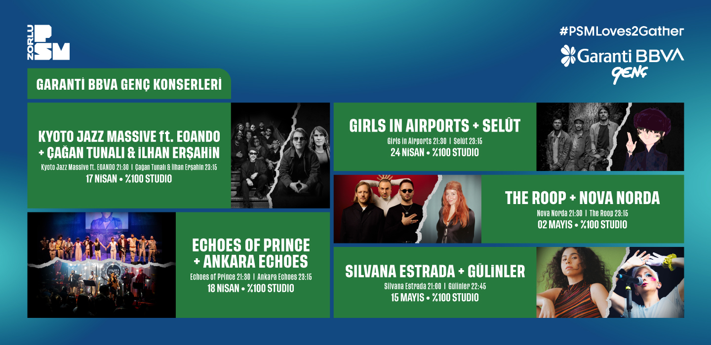 PSM Loves2Gather Zorlu PSM'de!