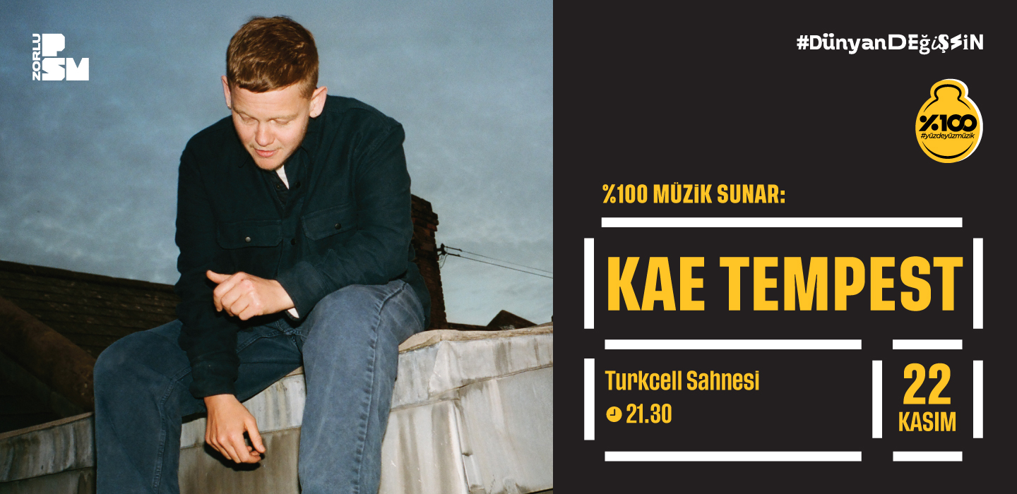 %100 Müzik Sunar: Kae Tempest 22 Kasım'da Turkcell Sahnesi'nde!