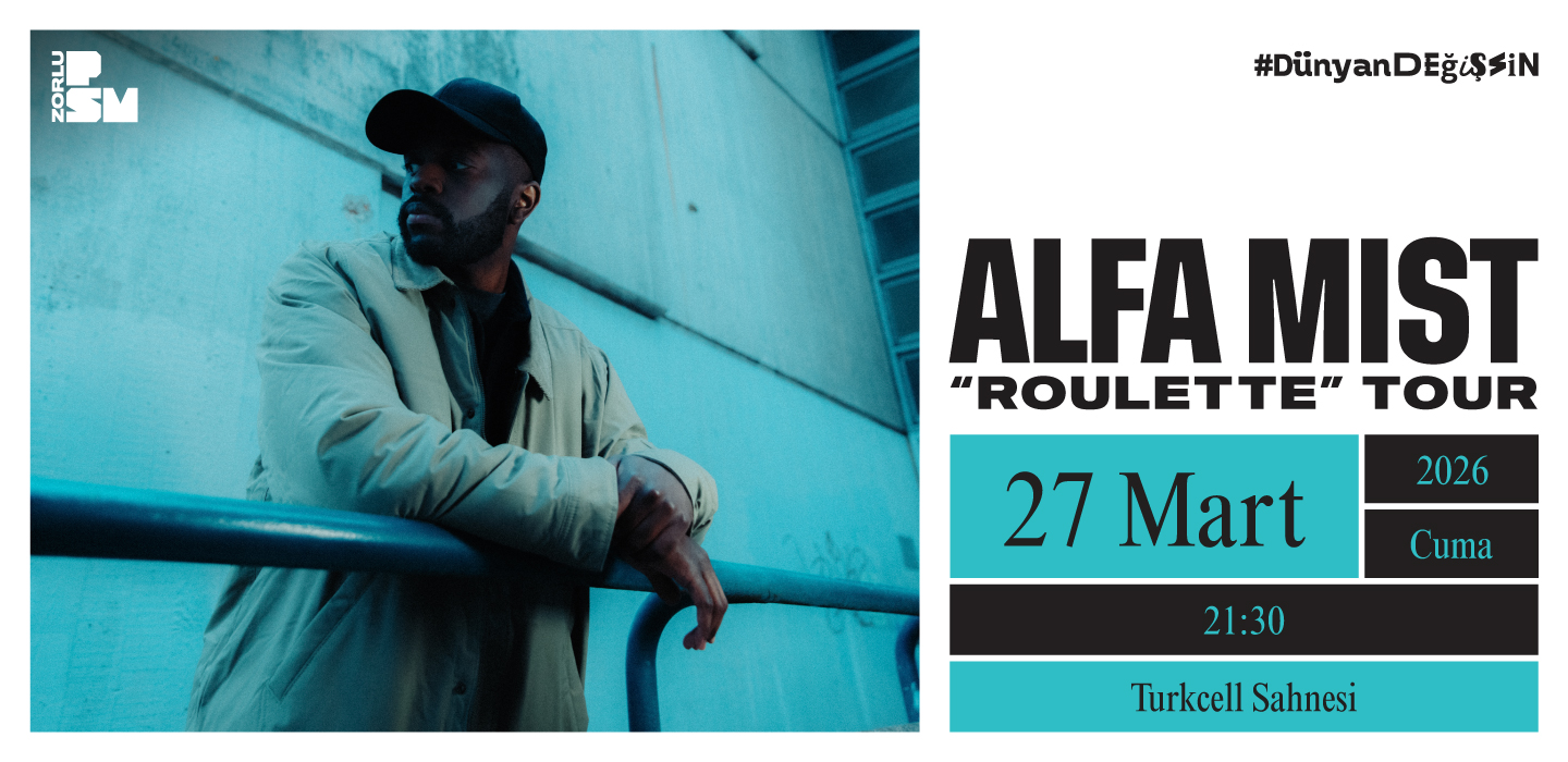 Alfa Mist "Roulette Tour" 27 Mart’ta Turkcell Sahnesi’nde dinleyicisiyle buluşuyor!
